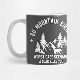Go mountain biking Mug